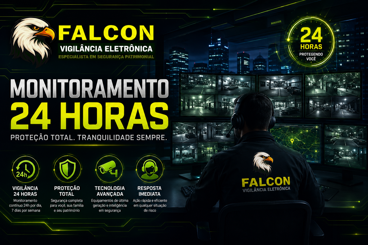 Monitoramento 24 horas